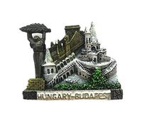 3D Budapest Hungary Fridge Magnet,Home & Kitchen Decoration Budapest Hungary refrigerator Magnet tourist souvenir gift