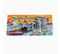 3D Budapest Hungary Fridge Magnet Travel Souvenir Gift Magnetic Sticker Collection