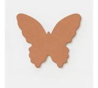 3D Butterfly Felt Bulletin Board Foldable in Corner,Decorative Corkboard Alternative,Picture Boards for Photos Vision Pinboard for Walls Home Decor (Coffee,30×40cm)