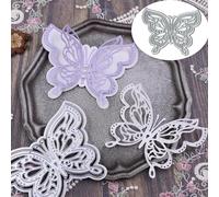 3D Butterfly Flower Metal Die Cuts,Spring Flower Leaf Butterfly Cutting Dies Cut Stencils DIY Scrapbooking Decorative Embossing Paper Party Wedding Card Making