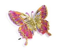 3D Butterfly Puzzle - Acrylic 29.9cm Building Set | Colorful Jigsaw with Creative Assembly, Brain Training, Stress Relief, Gift Choice | Home Office Party Desk Decoration