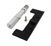3D Cabin Front Tow Hook Number Plate Mount compatible with Toyota GR Supra A90 MK5 V Black