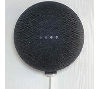 3D Cabin Hidden Wall Bracket Compatible with the Google Home Mini - Black