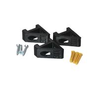 3D Cabin Wall Mount Compatible With PlayStation 4 (PS4) Slim Holder Brackets - Black