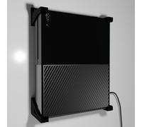3D Cabin Wall Mount Compatible with Xbox One Original Console Bracket Holder (Set of 4, Right) - Black