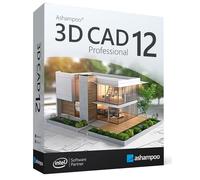 3D CAD 12 PRO - The professional CAD solution, from blueprints to interior design, Architecture for Win 11, 10