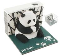 3D Calendar 2025,3D Memo Pad Calendar Panda 2025,Tear Away 3D Art Memo Pad Creative Desk Calendar for Home Office Desktop Decoration Gift