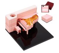 3D Calendar 2026,3D Art Memo Pad,Time Piece Calendar 2026,Exquisite Miniature Paper Sculpture Craft,Creative Tear-Away Notepad Artsy Pads,Multi-Color DIY Desktop Decoration