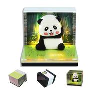 3d Calendar 2026,3d Desk Calendar 2026,3d Memo Pad,Time Piece Calendar,Cute Paper Carved Panda Ornament,Suitable For Office,Home,School,As A Gift,Decoration Or Study Planning