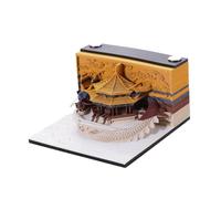 3D Calendar 2026, 3D Paper Carving Pond Notepad, Time Piece Calendar 2026, Hand-Torn Engraved Three-Dimensional Paper No