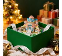 3D Calendar 2026,3D Time Piece Home Decor 2026 - Tear-Away Sticky Notes Calendar,for Holiday Birthday Housewarming Parents Study Room Office Table Desk Friends Kids Colleagues