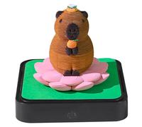 3D Calendar 2026 Capybara 3D Memo Pad with Light & Clear Acrylic Cover DIY Creative Notepad for Desktop Home Decor
