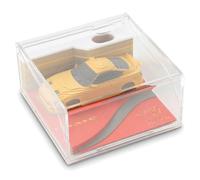 3D Calendar 2026 Car Tear-Away Calendar & Memo Pad Weekly Planner with Racing Design for Office Desk 3d paper car tear off desk 2026 weekly notepad Creative Souvenir Idea