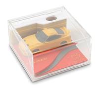 3D Calendar 2026 Car Tear-Away Calendar & Memo Pad - Weekly Planner with Racing Design for Office Desk, Creative Souvenir Idea