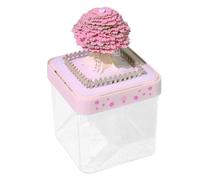 3D Calendar 2026 - Carved Paper Memo Pad with Cherry Tree | Strapping Note Pad with Acrylic Case for Desk | Diary Planner Tracker Navy Navy Nursing Nursing Clothes Decorate