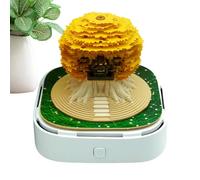 3D Calendar 2026 - Creative Paper Sculpture Desk Calendar, Tear Off Memo Pad | Decorative Fortune Treehouse Sticky Notes With Art Design For Study Office Tabletop Bedroom Living Room Shelf