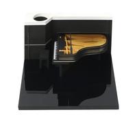 3d Calendar 2026 Desk, 3d Memo Pad Time Piece Calendar Unique Piano Theme Tear Away Calendars 2026 Weekly Scheduler Desk Planner Paper Carving Art for Desktop Decor Home Offices