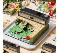 3D Calendar 2026 | Desk Calendar with Removable Sheets and Charming Design, Paper Sculpture Artwork, for Planning, Organizing and Managing Schedules for Home, School and Study