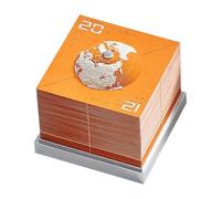 3D Calendar 2026, Earth Globe Shape Desk Decoration - Paper Sculpture Notepad | For Office School Birthday Freelancer Teacher Student Bedside Dressing Table