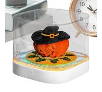 3D Calendar 2026 - Pumpkin Paper Calendar | Renegade Memo Pad with LED Light for Teachers, Students, Freelancers, Assistants, Home Office & Dressing Table Decoration