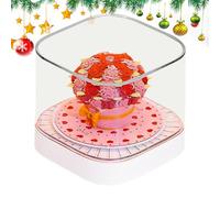 3D Calendar 2026 - Rose Art Desk Calendar, Creative Notepad Planner | Decorative Table Accessory For Bedroom Bookshelf, Elegant Stationery Gift For Women Girls Student New Year Christmas Office Work