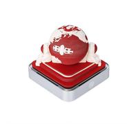 3D Calendar 2026, Tear-Away 3D Paper Notepad LED Lights, 3D Desk Calendar Memo 2026, Calen Piece Time Pad Earth