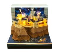 3D Calendar 2026, Tear Away Time Piece Calendar 3D Memo Pad, Paper Carving Art Memo Pad, Artsy Pads for Planning/Reminders, Home Desk Decor & Creative Gift (#I)