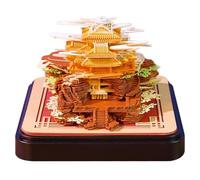 3D Calendar 2026 Tearable Paper Sculpture Desk Calendar with Daily Memo Pad Transforming into Decorative 3D Art Home Office Desktop Schedule Planner Creative Ornament