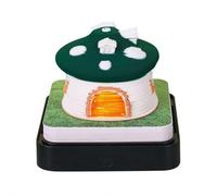 3D Calendar 2026 Time Piece Calendar, Creative Time Piece C-alendar Mushroom House Rip Away Paper Carving Sticky, 2026 DIY Paper Art Notes Notepad Red Mushroom House Sculpture Gift