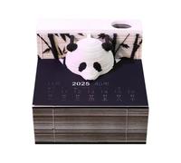 3D Calendar 2026, Time Piece Calendars 2026, 3D Tear-Off Art Desk Calendars, Creative Paper Sculpture Magic Tree Rip Away Calendar Notes, Cards for Office Home Gifts Ornaments (85)