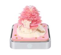 3D Calendar 2026, Time Piece Calendars 2026, 3D Tear-Off Art Desk Calendars, Creative Paper Sculpture Magic Tree Rip Away Calendar Notes, Cards for Office Home Gifts Ornaments (98-1)