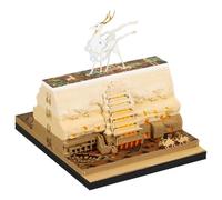3D Calendar 2026, Time Piece Calendars 2026, 3D Tear-Off Art Desk Calendars, Creative Paper Sculpture Magic Tree Rip Away Calendar Notes, Cards for Office Home Gifts Ornaments (99)