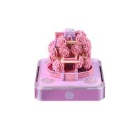 3d Calendar 2027,3d Calendar,Timepiece Calendar,Rose Castle 3d Paper Carved Sticky Notes,Creative Home And Office Desktop Decorations,Exquisite Desktop Night Lights,Create A Soothing Atmosphere.