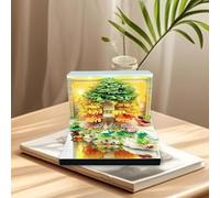 3D Calendar - 3D Paper Sculpture Calendar 2026 | Tear-Off Flower Tree Design Memo Block for Teaching School Commuting Training Christmas Holiday Teacher