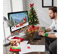 3D Calendar - Christmas Notepad Snowman Sculpture - Tear-off Art Sculpture Desk Planner for Kids Adults Writing Study Planning Christmas,Planning Estu