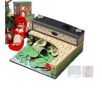 3D Calendar For 2026 Year Notepad | Desk Calendar with Removable Sheets and Charming Design,Paper Sculpture Artwork - For Planning, Organizing and Managing Time