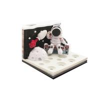 3D Calendar, Mount Jesus Time Piece, DIY Tear Away Paper Carving Sticky Note, Ideal for Office, Home, Gifts, and Ornaments