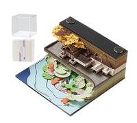 3D Calendar Notepad 2026 - Tearable Table Calendar - Paper Notes | for Notes, Program Management, Planning and Organization