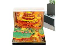 3D Calendar On Stand | 2026 52 W raft Paper Calendar - Decorative Event Planning Notepad for Home Office School and Celebrations