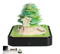 3D Calendar - Removable Notes Calendar with Engraving - 3D Carved Detachable Pages Notepad for Office, Living Room, Study, Bedroom, School and Library | Office and Library Decoration