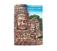 3D Cambodia Angkor Wat Fridge Magnet Tourist souvenir Travel Sticker,Cambodia Refrigerator Magnet,Home and Kitchen Decoration Collection from China