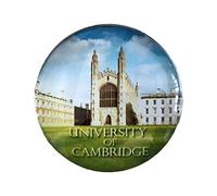 3D Cambridge University UK Refrigerator Fridge Magnet Crystal Glass Magnet Handmade Tourist Travel Souvenir Collection Gift Whiteboard Magnetic Sticker Home Decoration