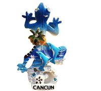 3D Cancun Mexico Fridge Magnet Souvenir Gift Refrigerator Decor Magnetic Sticker Collection