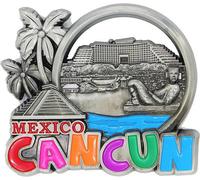3D - CANCUN MEXICO Fridge Magnet Sticker City Holiday Souvenir Travel Memory on Refrigerator Gift