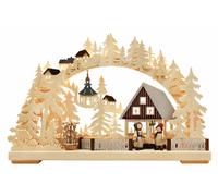 3D Candle Arch Lantern Glow with LED Lighting Length 43 cm / 17 inch by Ratag...