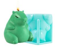3D Capybara Mold - 3D Silicone Mold, Capybara Ice Cream Molds | Multi Purpose Animal Shape Mould for Cake Decorating, Baking, Chocolate, Tray, Flexible Mould for Candle Making, and H