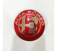 3D Car Badge Sticker for Alfa Romeo Stelvio Giulia, Auto Metal Sport Emblem Decal Stickers, Self-Adhesive Metal Letter Emblem - Auto Styling Accessories, D