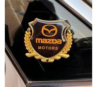 3D Car Badge Sticker for Mazda Angkesaila CX5 Artez CX4, Auto Metal Sport Emblem Decal Stickers, Self-Adhesive Metal Letter Emblem - Auto Styling Accessories