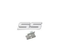 3D Car Sticker SS Head Front Grille Badge Metal Decal Emblem(SS Grille-2)