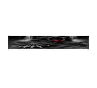 3D Car Windshield Sticker Decal for Front and Rear Windows, Sunshade Function, PVC Material, Fits Various Models and Leaves No Glue (E)